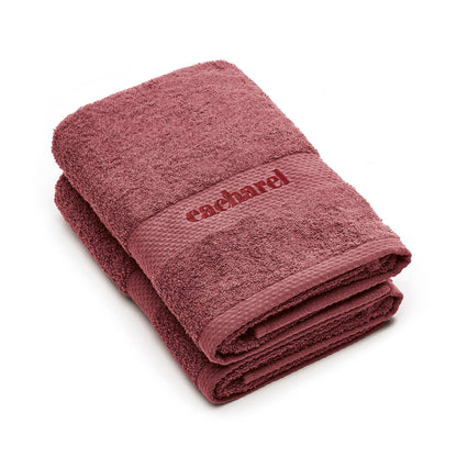 Set of 2 hand towels Blush pink 2