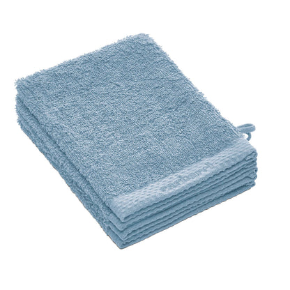 Set of 4 washcloths Sky blue