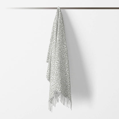 Woven plaid - Leopard Light grey