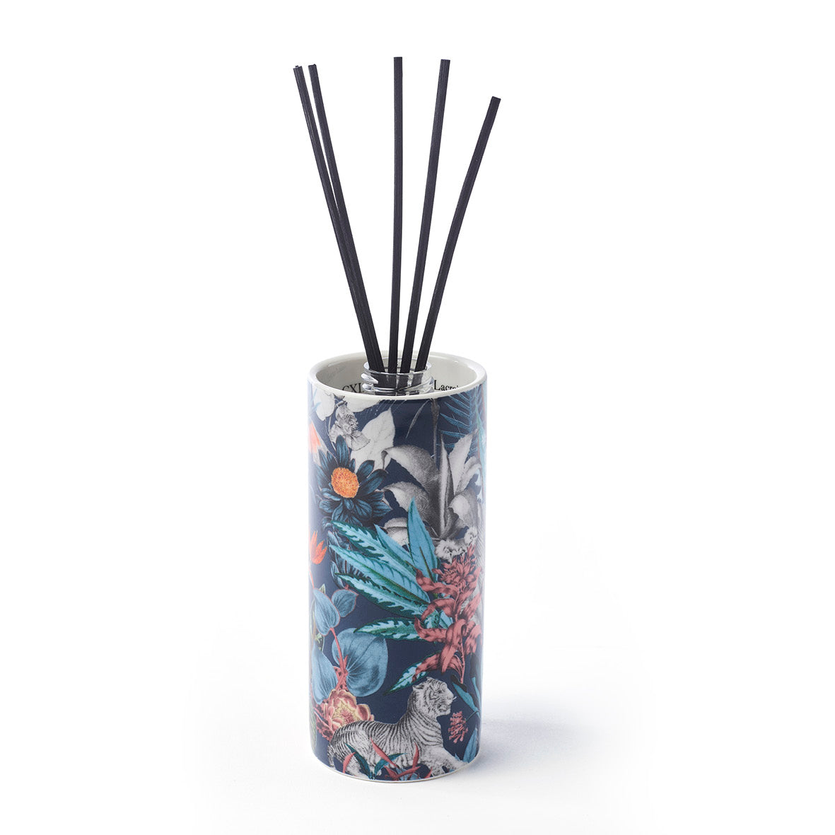 Fragrance sticks in porcelain holder Zanzibar Navy blue - Saffran - 100 ml