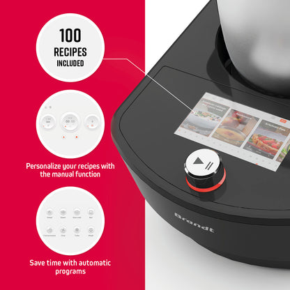 Kitchen robot Qulinart connect - Black