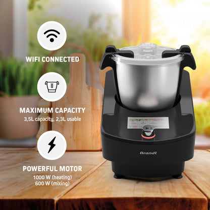 Kitchen robot Qulinart connect - Black