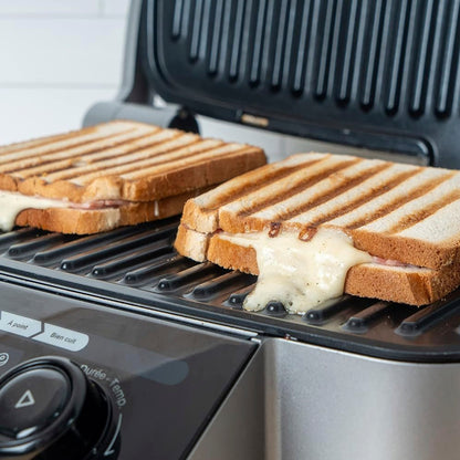 Grill de contact - Argent/Noir