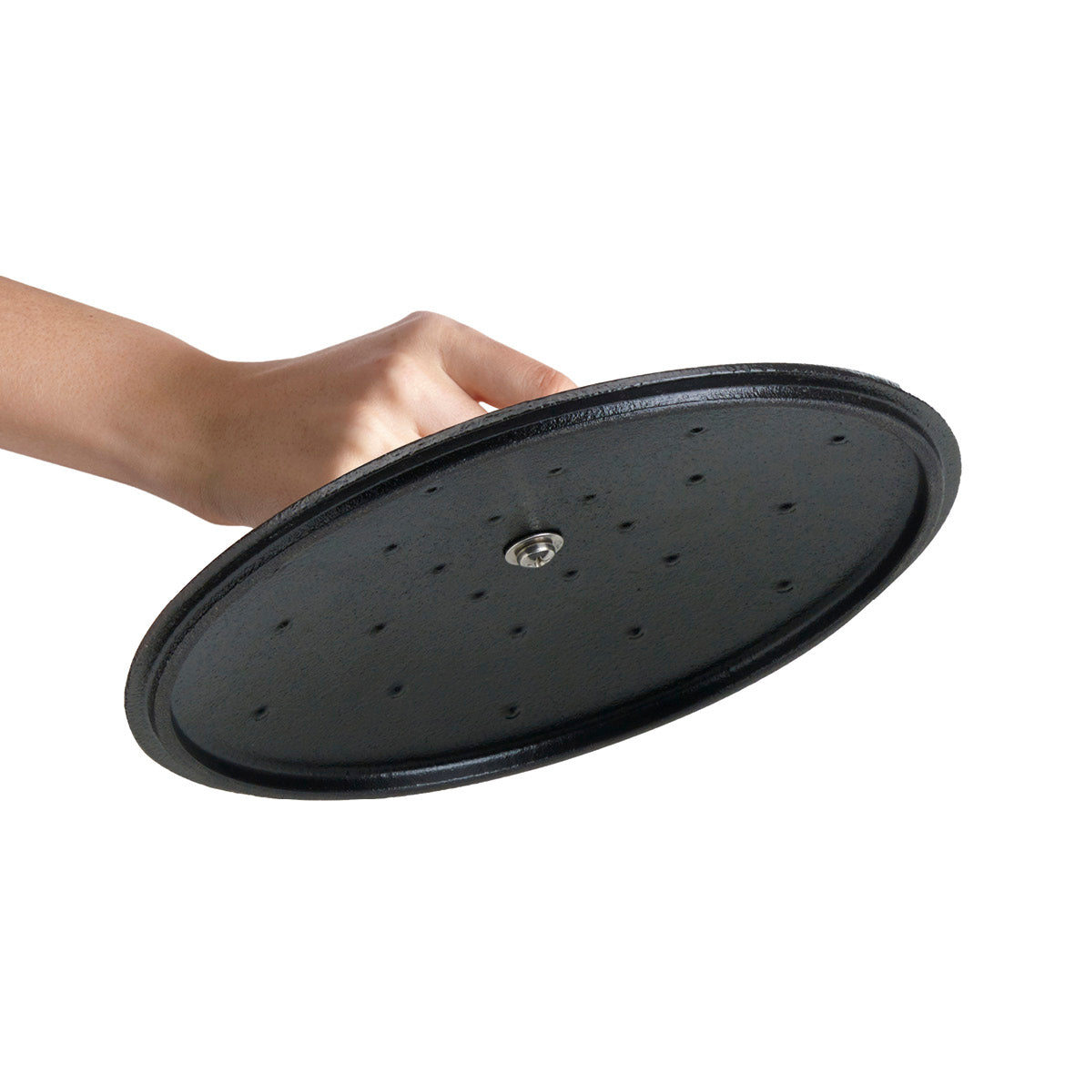 Cast iron pot - 30 cm - Black