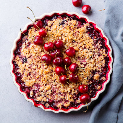 Plat à tarte rond en céramique - blanc