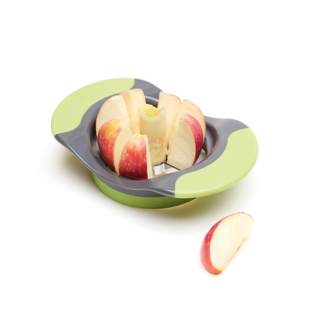 Apple cutter - Green / Grey