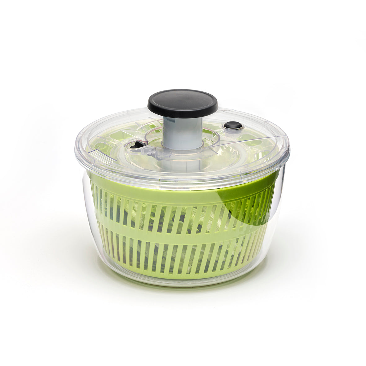 Pump salad spinner - Green