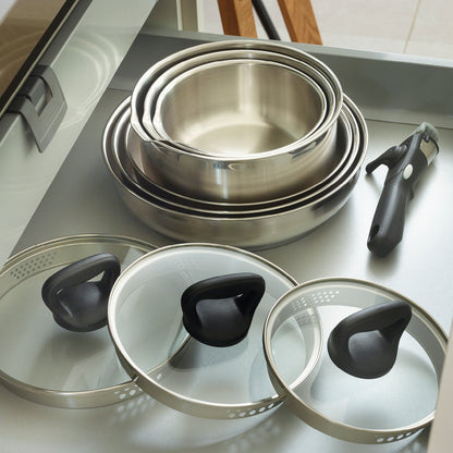 Frypan Amo - Stainless steel - Silver