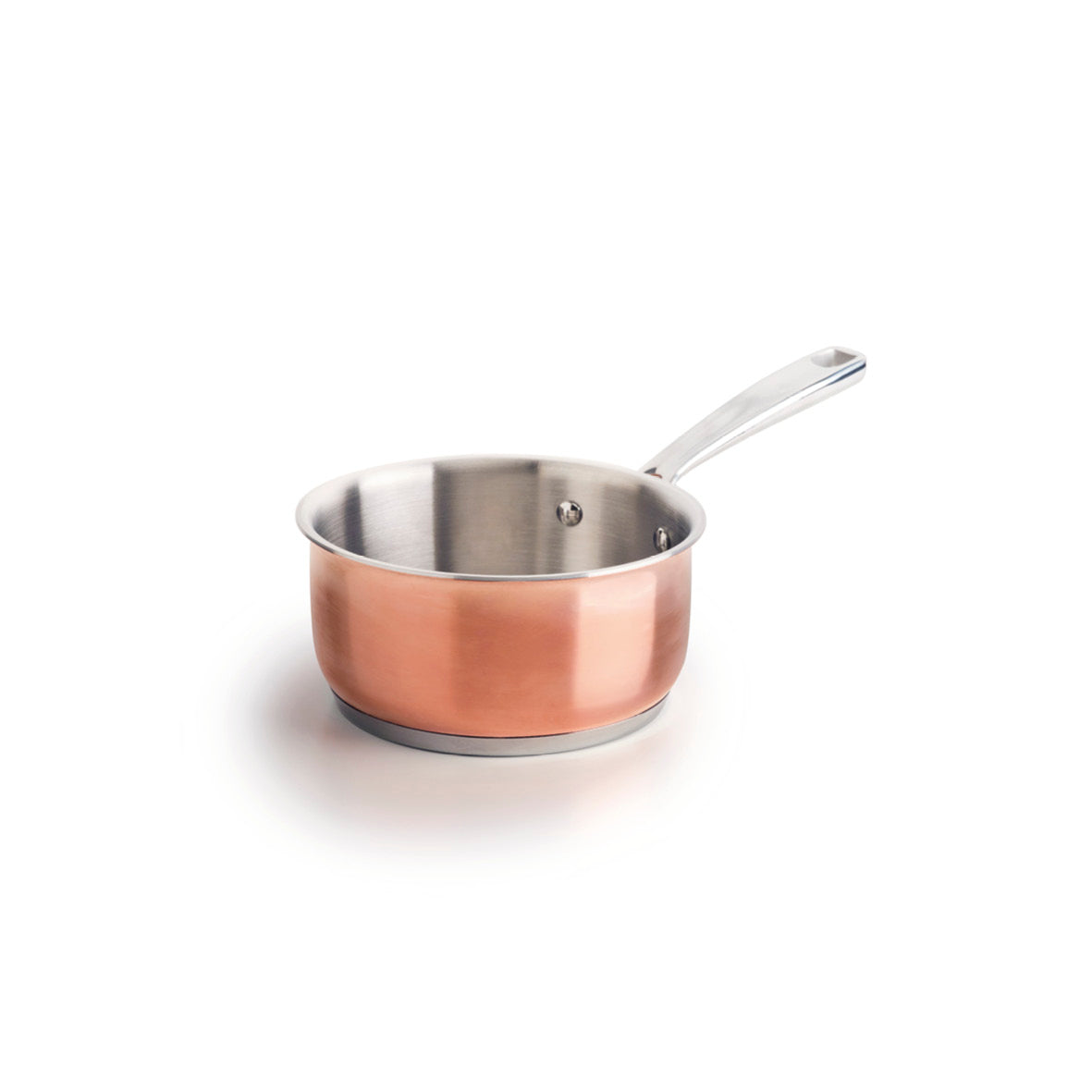 Stainless steel triply copper saucepan - Copper