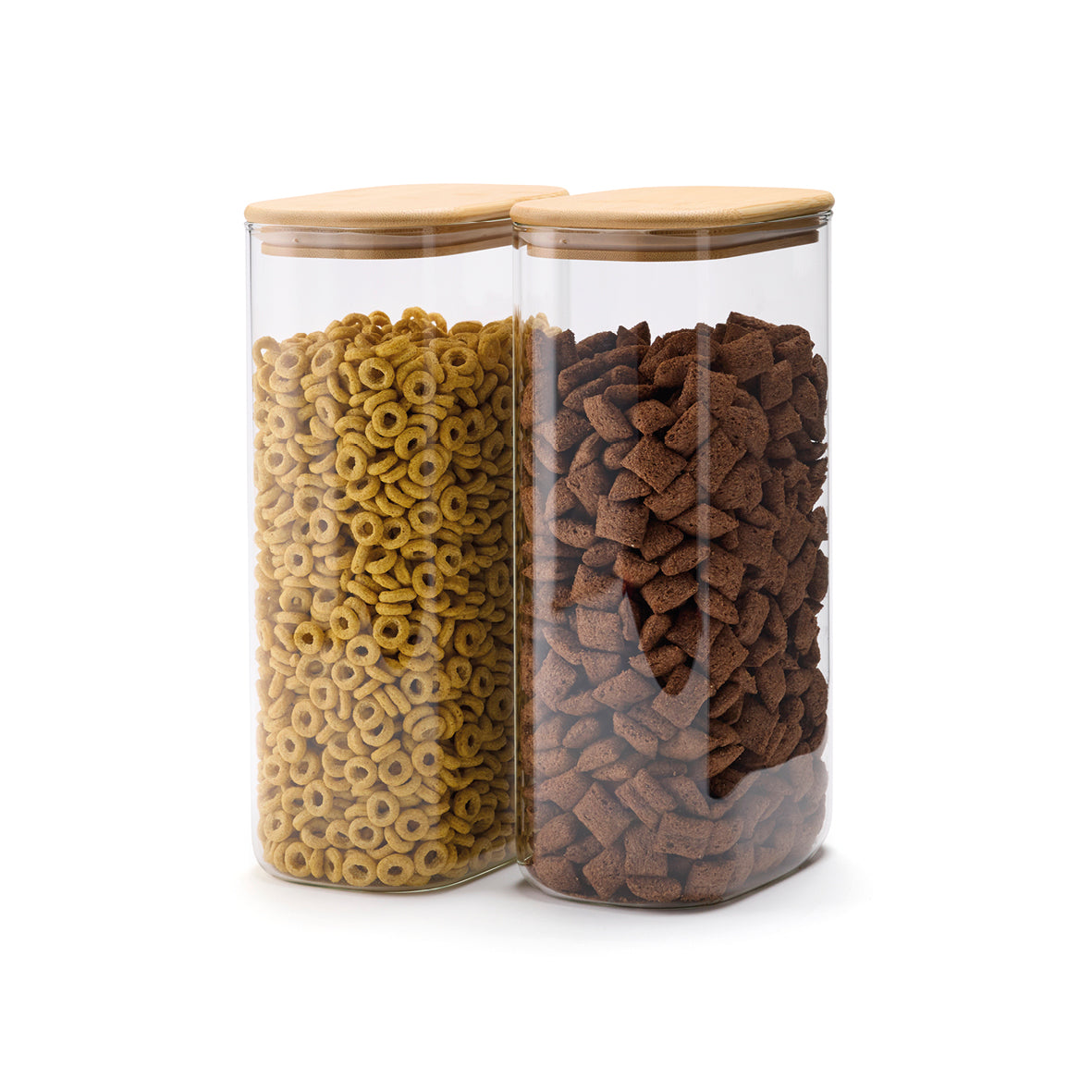 Bocaux en Verre 3 Pièces Bocaux Mason 2L avec Couvercle Récipients De Bocaux en Verre 3 Pièces Bocaux Mason 2L avec Couvercle Récipients De