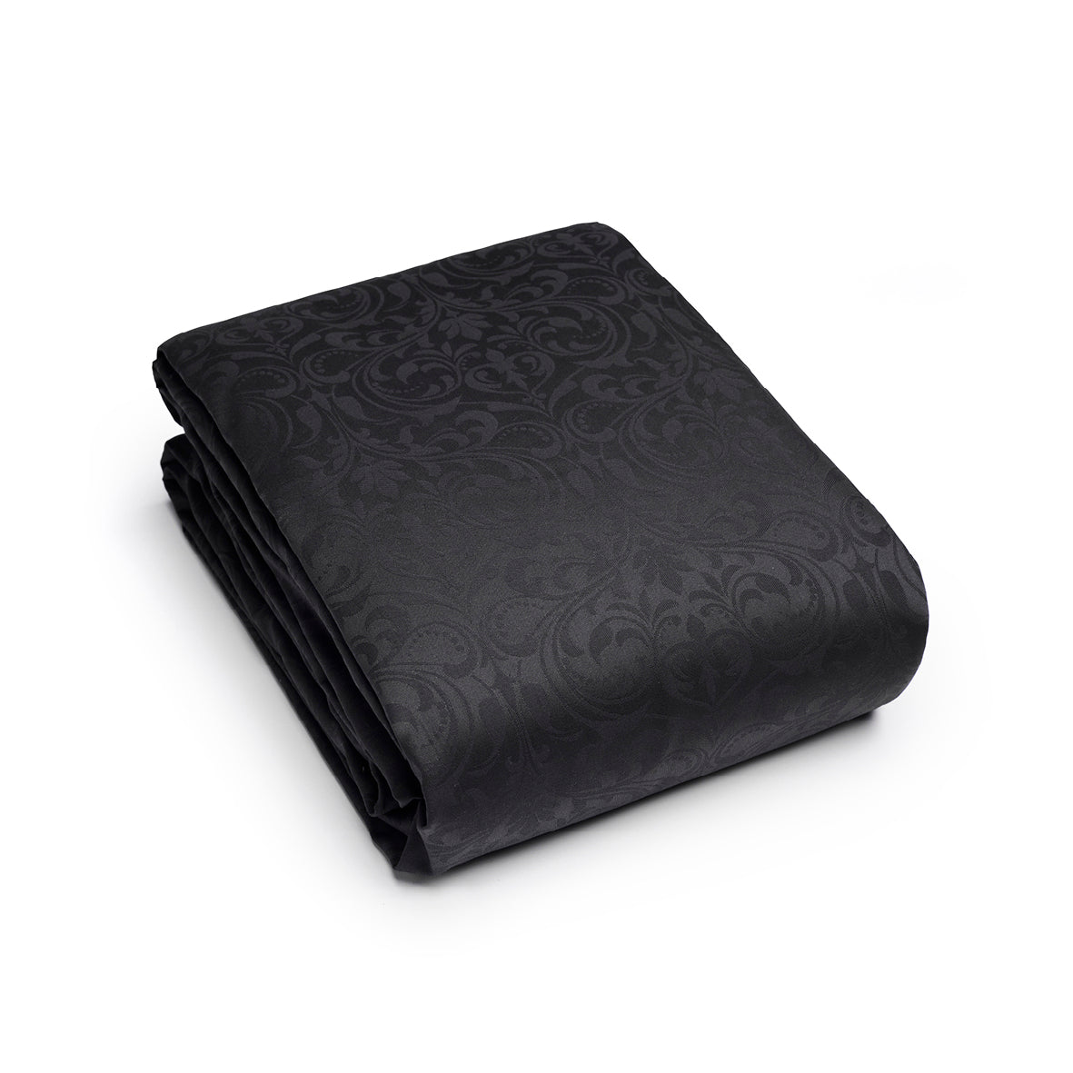 Nappe tissé Jacquard Fleurette - 170 x 250 cm - Gris foncé