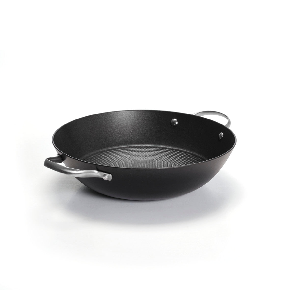 Wok pan with lid - Black