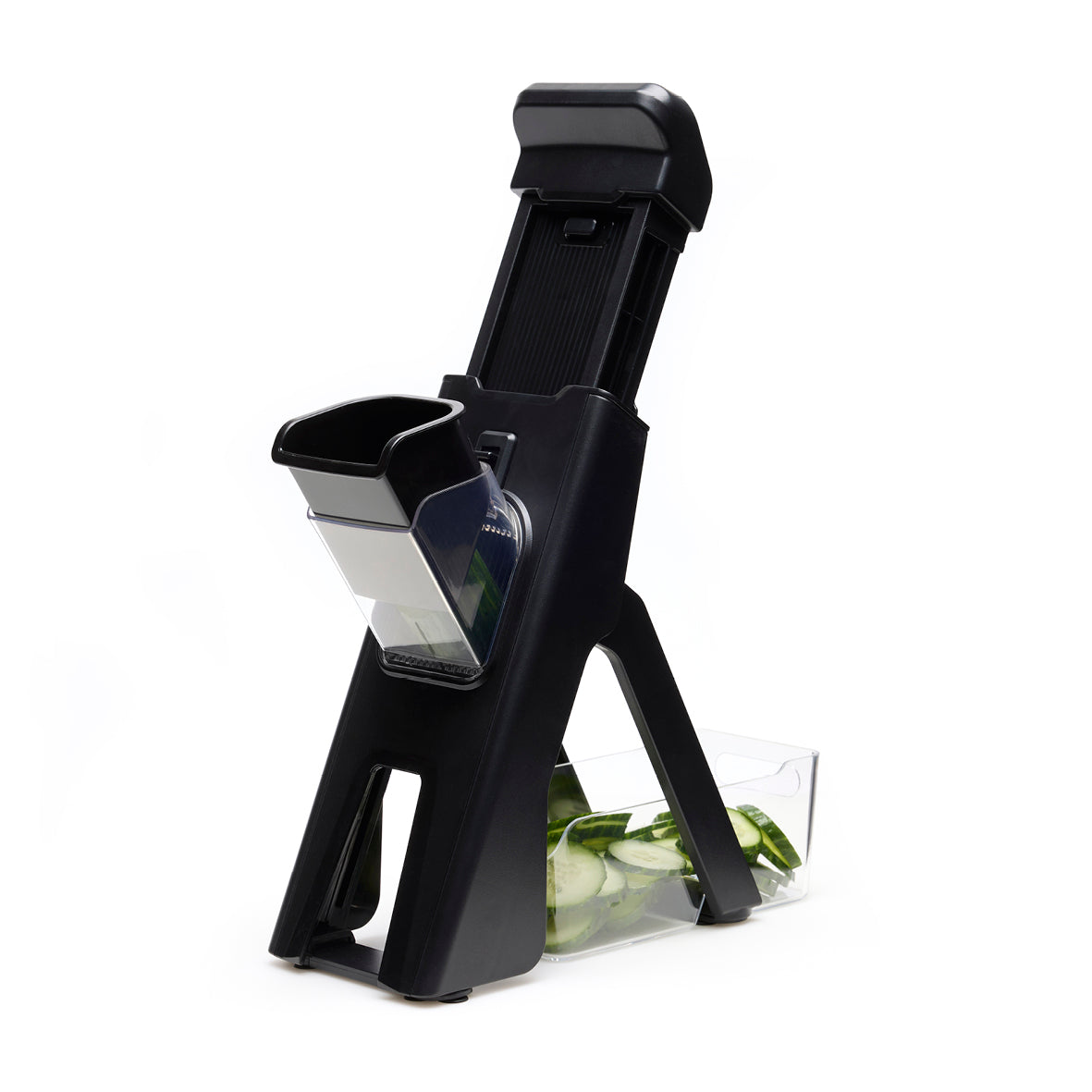 Compact vertical mandoline slicer - Black