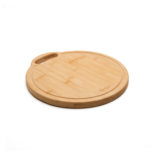 Cutting board in bamboo - light brown - 32 x 30 x 2 cm