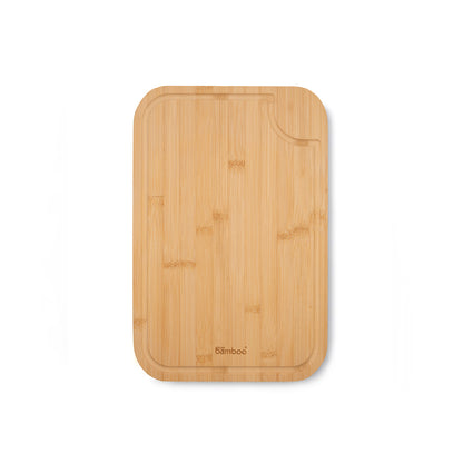 Cutting board in bamboo - light brown - 38 x 25 x 1.5 cm