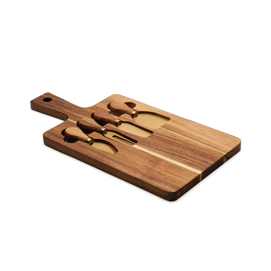Cutting board in acacia - light brown - 40 x 20.5 x 1.5 cm