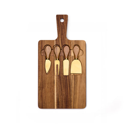 Cutting board in acacia - light brown - 40 x 20.5 x 1.5 cm