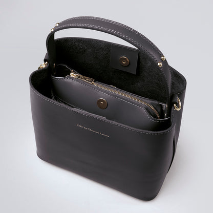 Leather handbag Vaugirard