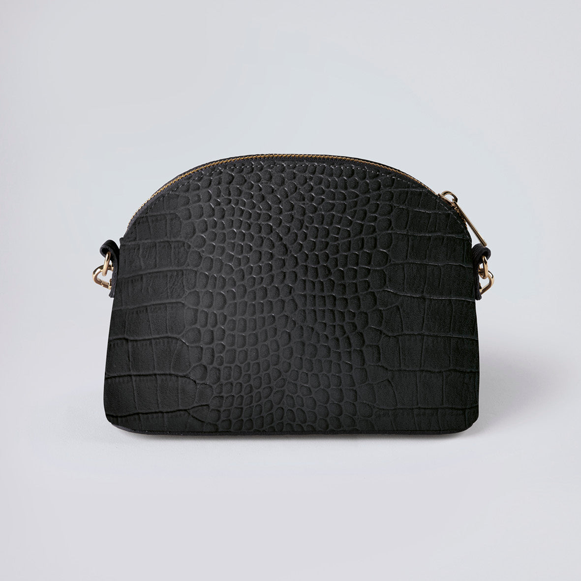 Croco leather crossbody bag Malesherbes