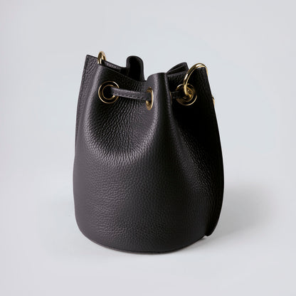 Leather bucket bag Celestins