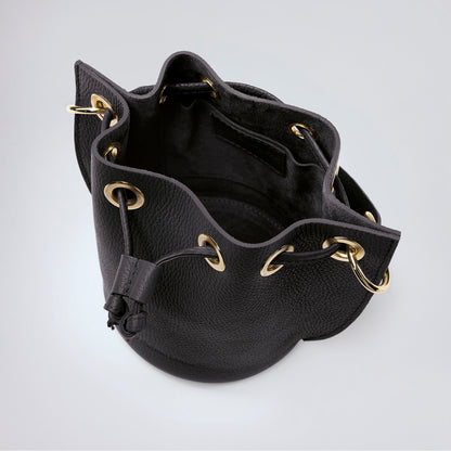 Leather bucket bag Celestins