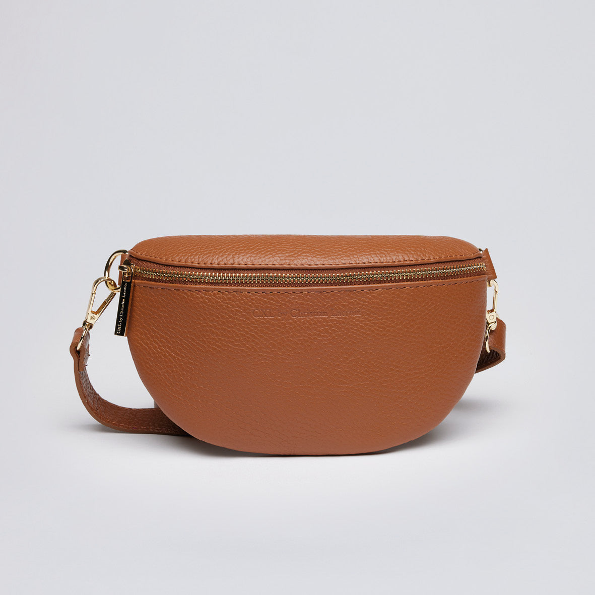 Leather belt bag - Madeleine Cognac