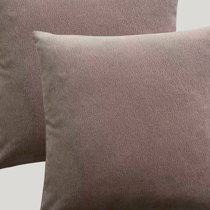Housse de coussin Lilo Taupe - 45 x 45 cm