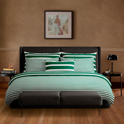Pillowcase(s) cotton satin - Horizon Green