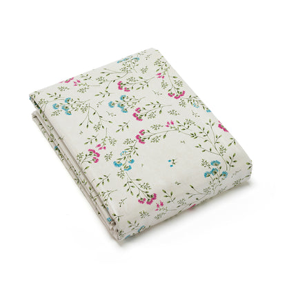 Tablecloth - Pré de fleurs Off-white