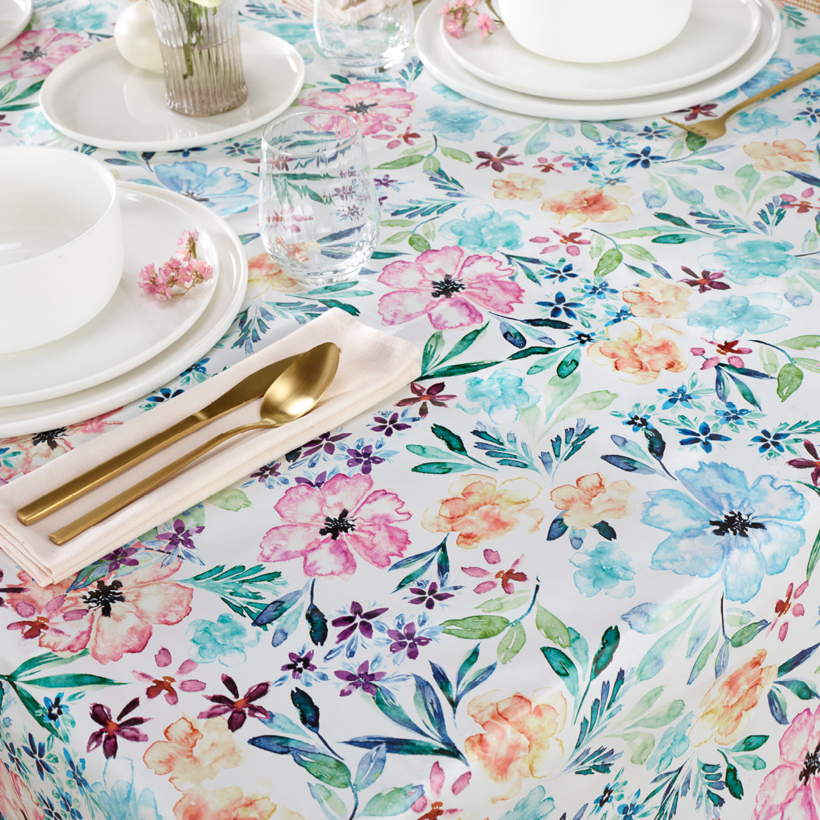 Tablecloth - Bosquet fleuri Multicolor