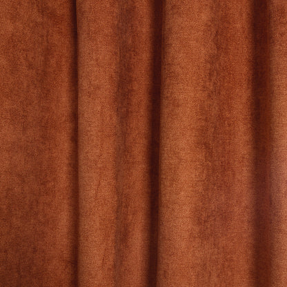 Blackout eyelet curtain - Kyoto Terracotta