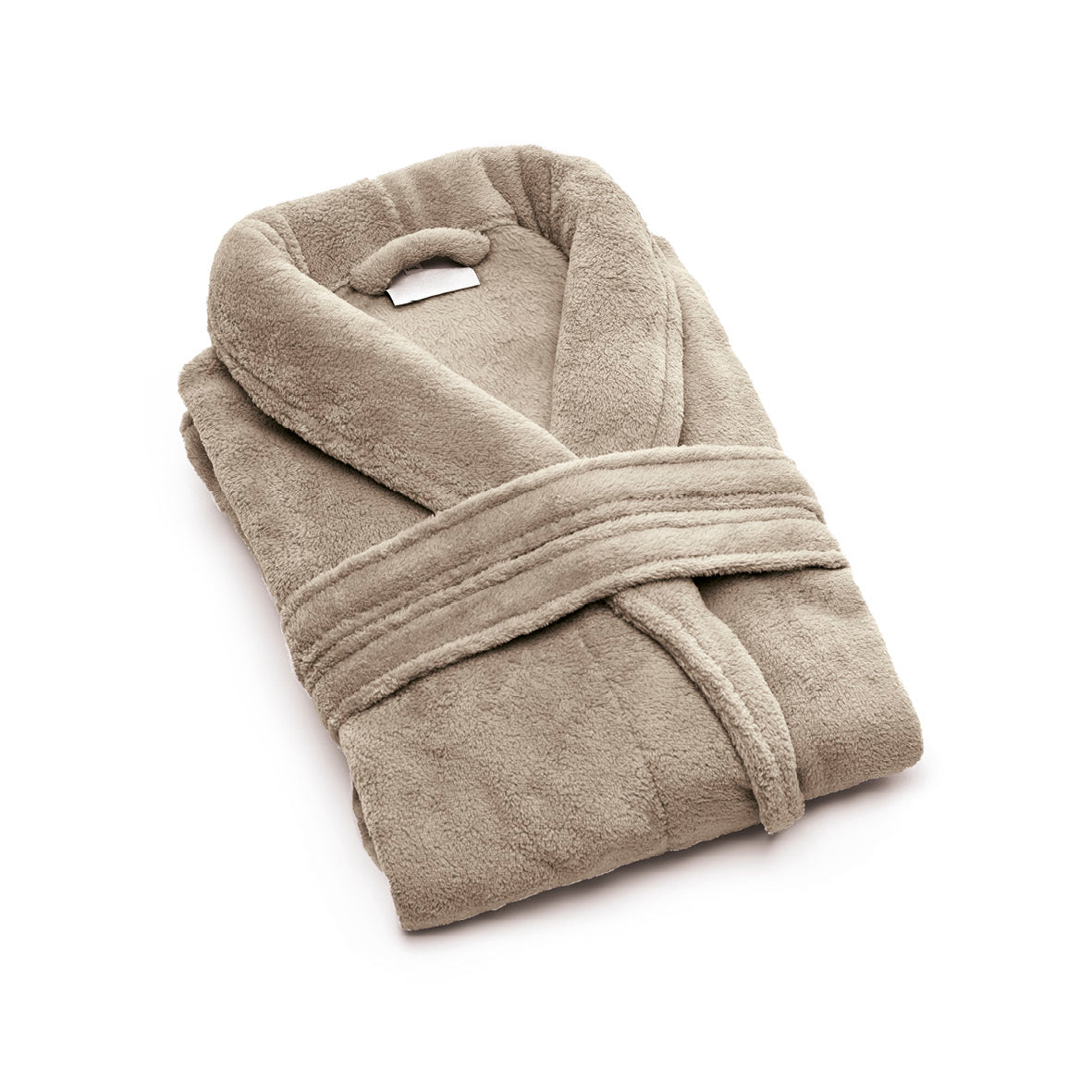 Robe de chambre en fleece extra chaud : Taupe