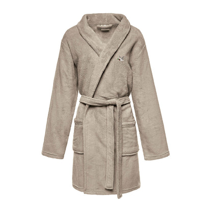 Robe de chambre en fleece extra chaud : Taupe