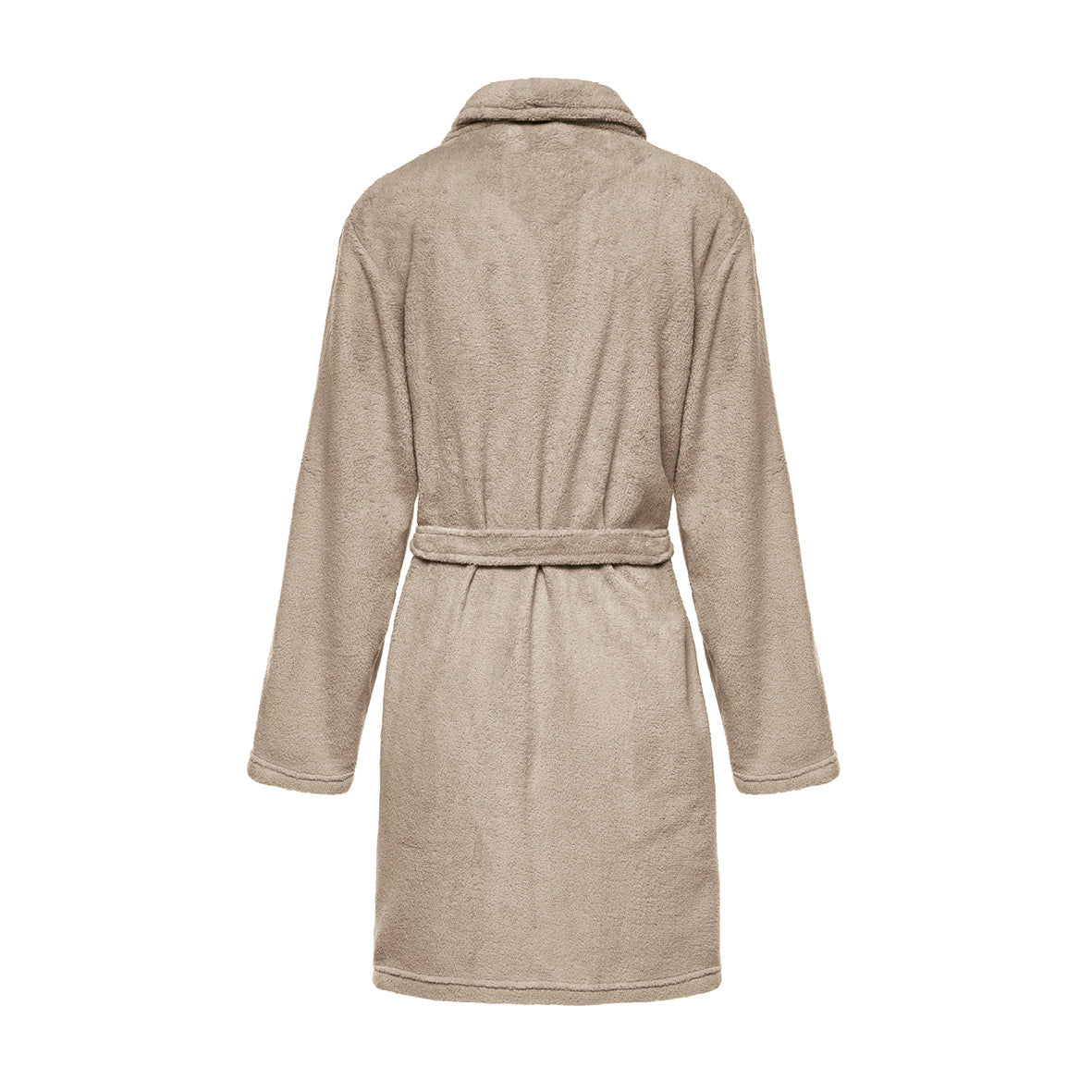 Robe de chambre en fleece extra chaud : Taupe