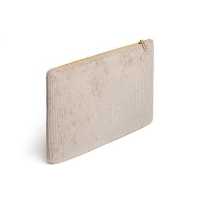 Pouch flat - Taupe 24 x 16,5 cm