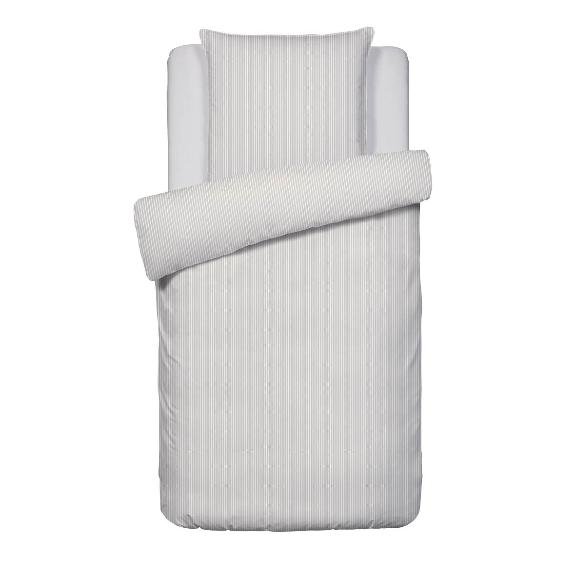 Duvet cover + pillowcase(s) cotton percal - Lyon Taupe