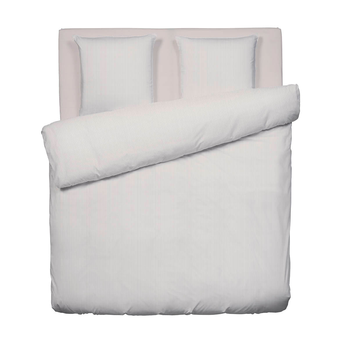 Duvet cover + pillowcase(s) cotton percal - Lyon Taupe