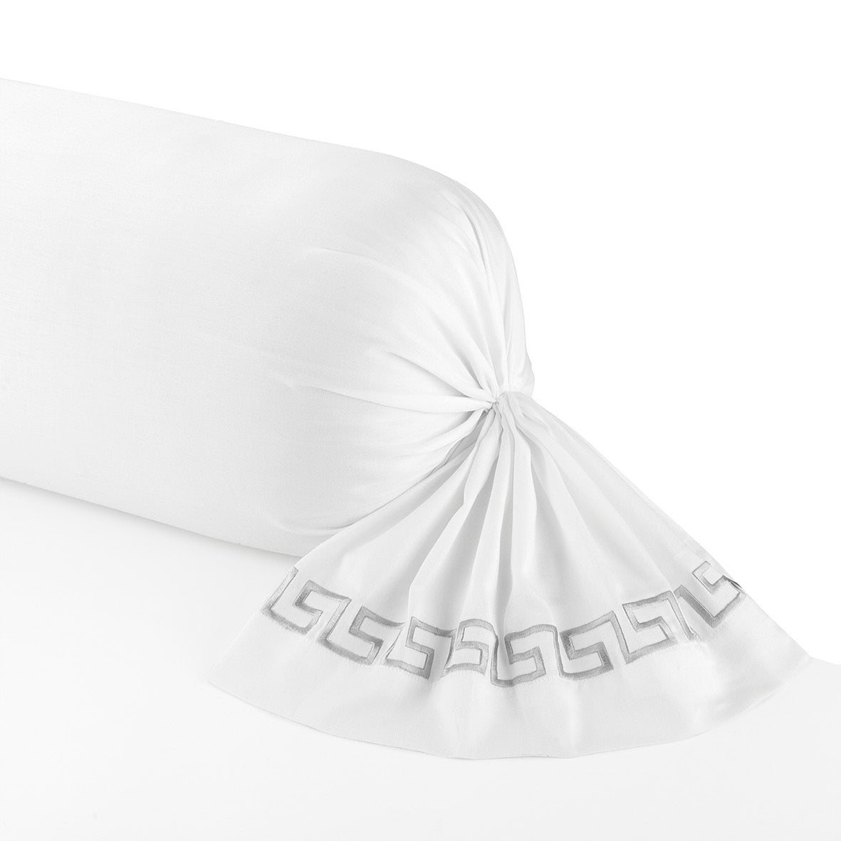Pillowcase(s) cotton satin - Maison royale Grey / White