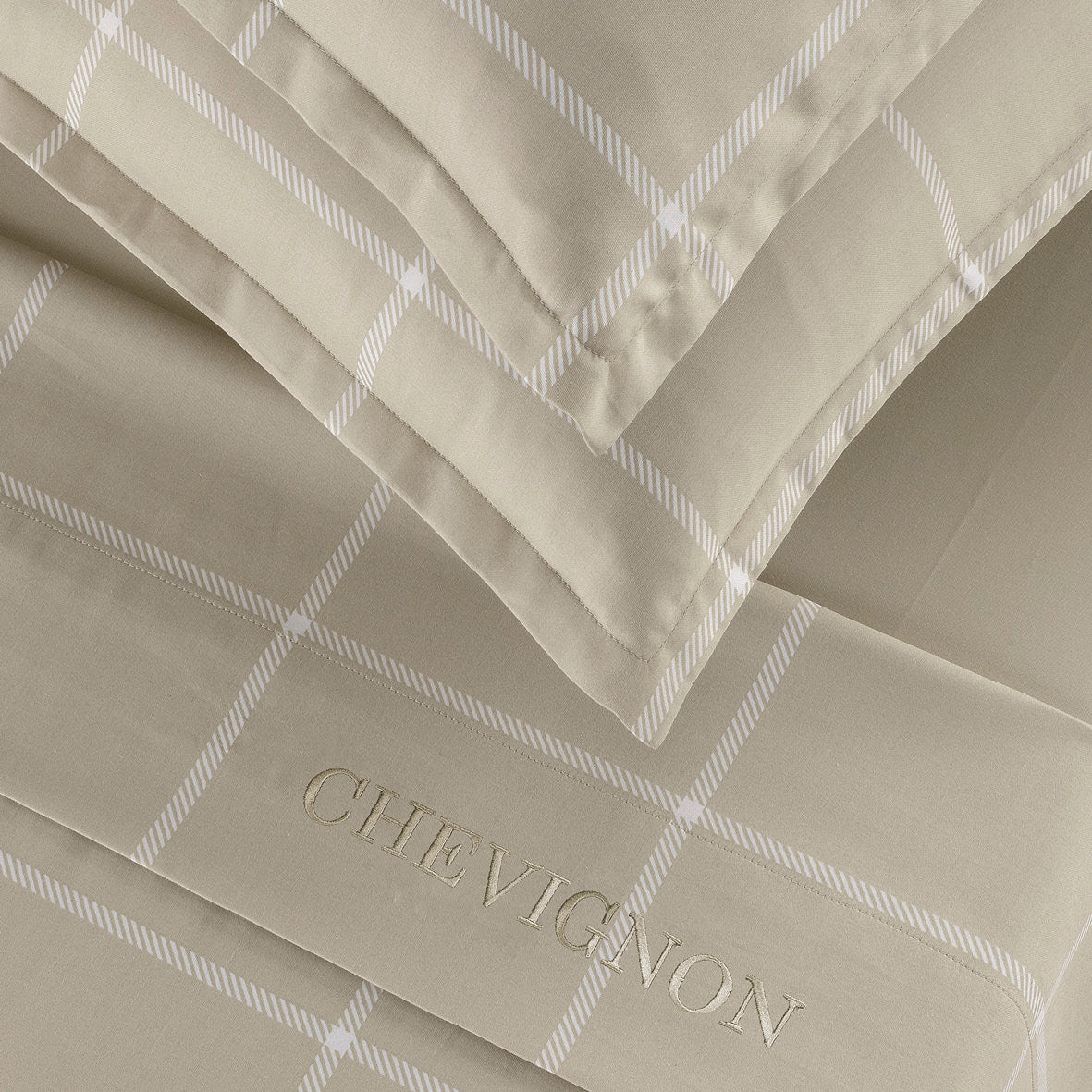 Pillowcase(s) cotton satin - Arthur Taupe