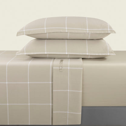 Pillowcase(s) cotton satin - Arthur Taupe