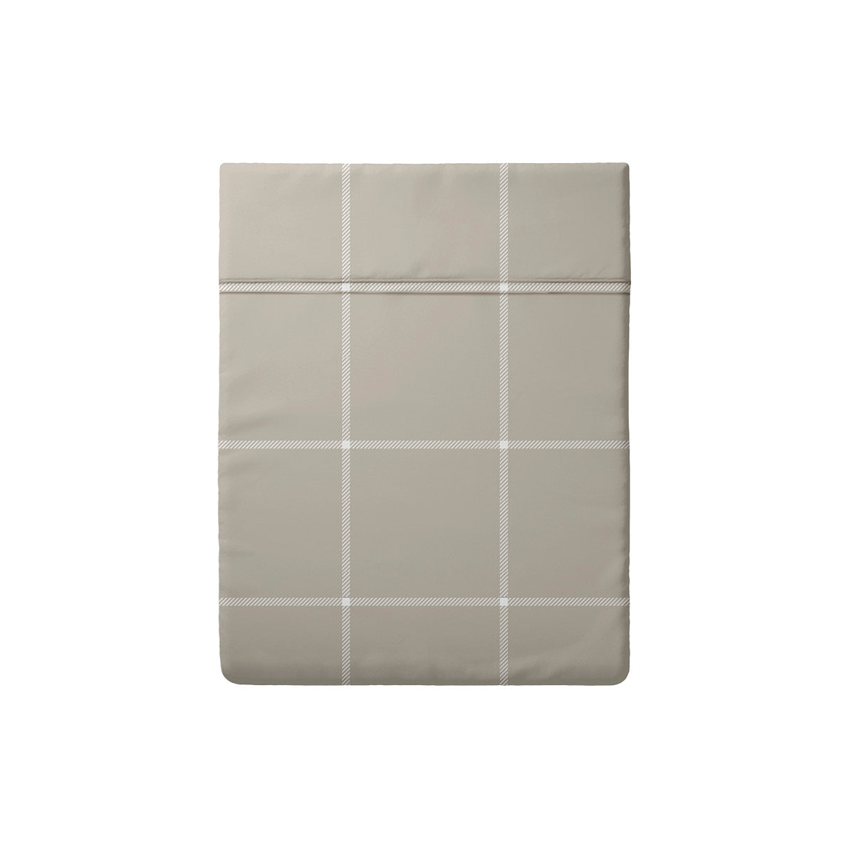 Flat sheet cotton satin - Arthur Taupe
