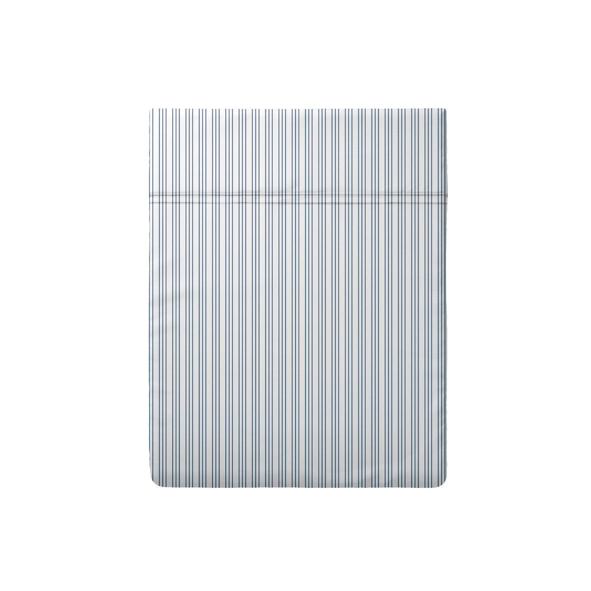 Drap plat satin de coton - Rémi Bleu