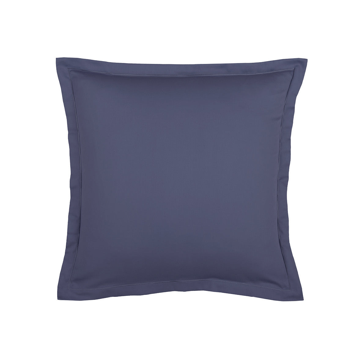 Taie d'oreiller satin de coton - Uni 1 baratta Bleu 06
