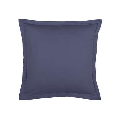 Taie d'oreiller satin de coton - Uni 1 baratta Bleu 06