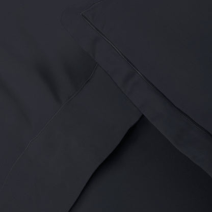 Taie d'oreiller satin de coton - Uni 1 baratta Blue 11