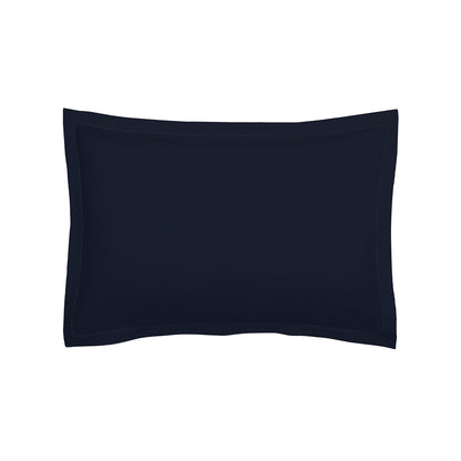 Taie d'oreiller satin de coton - Uni 1 baratta Blue 11