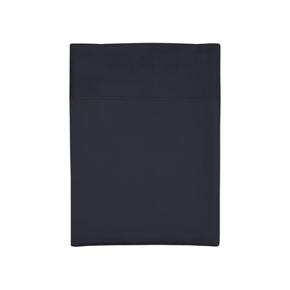 Drap plat satin de coton - Uni 1 baratta Blue 11