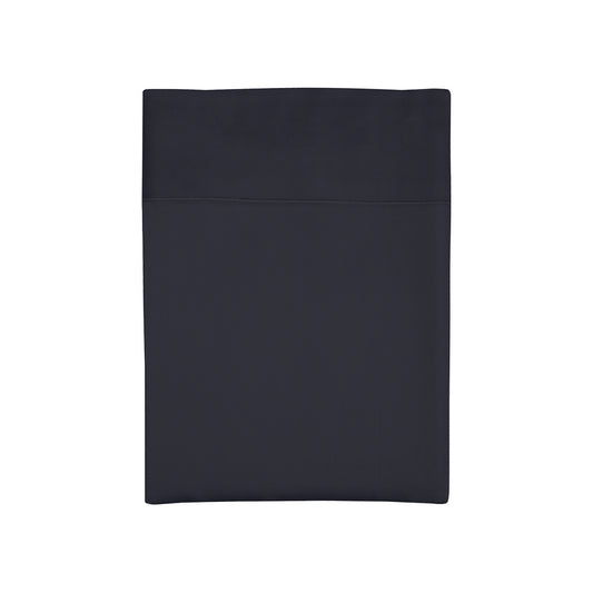 Drap plat satin de coton - Uni 1 baratta Blue 11