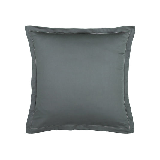 Taie d'oreiller satin de coton - Uni 1 baratta Gris 02