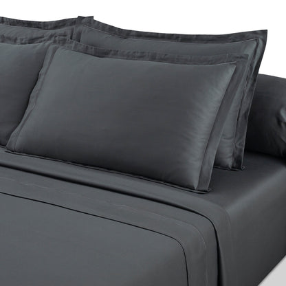 Pillowcase cotton satin - Uni 1 baratta Grey 02
